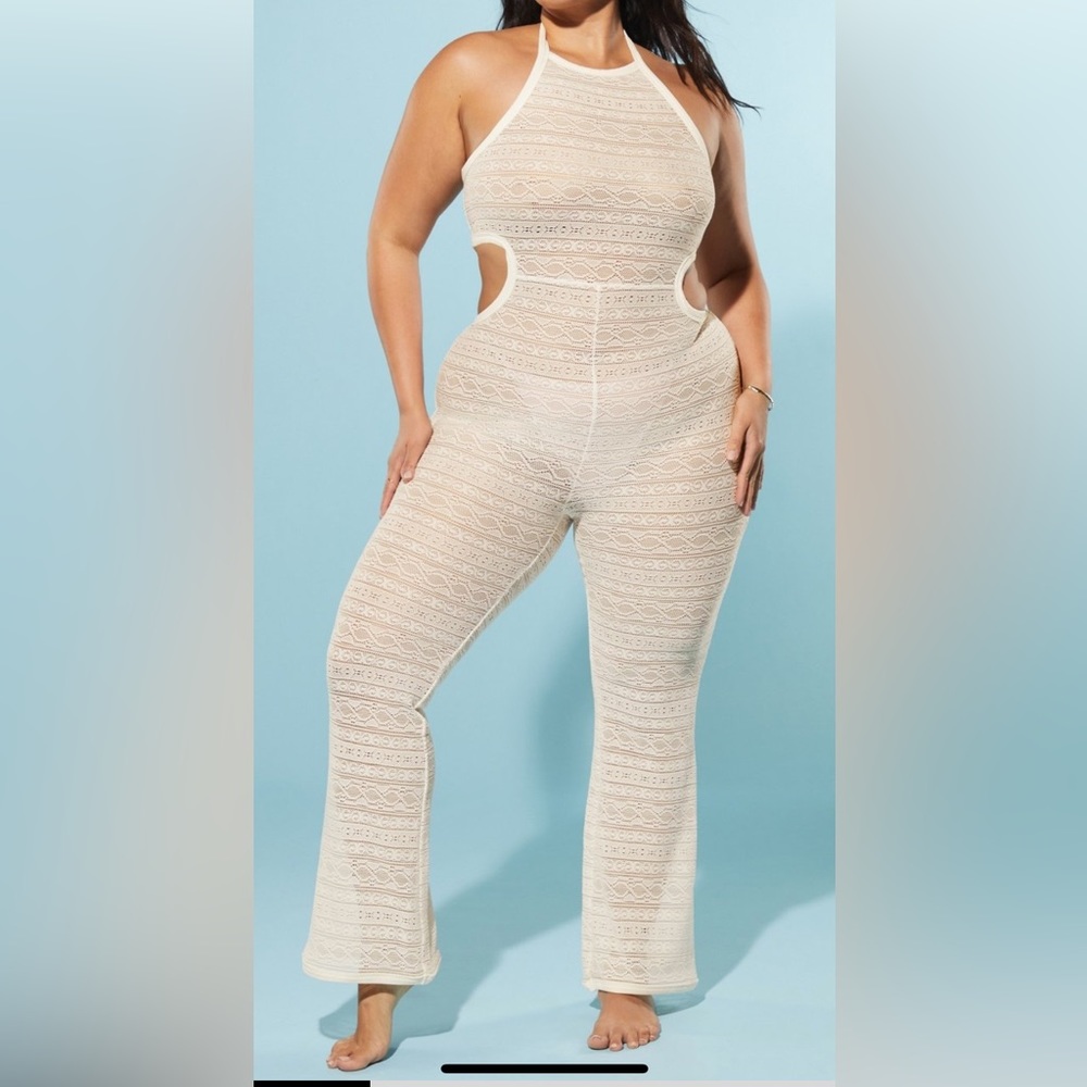 Yitty Knit Slip Flare, leg jumpsuit